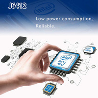 Placa Base Nano ITX J6412 de Fábrica China, 120 mm x 120 mm, Máximo 16 GB DDR4, 4 USB 2.0, 2 USB 3.0, para Uso Industrial