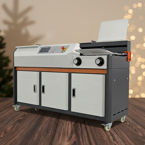 Machine de reliure automatique à colle FRONT C70F A3 avec collage latéral, moteur servo haute vitesse, construction métallique, certifiée CE - Product Image 1