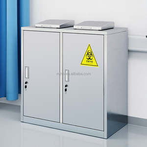 MITI Medical Stainless Steel <strong>Trash</strong> <strong>Can</strong> 100L Metal Indoor Food Waste Bins Recycled Large Garbage Bin - Product Image 1