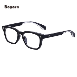 Boyarn Square Blue Light Blocking <span class=keywords><strong>Gafas</strong></span> <span class=keywords><strong>de</strong></span> computadora Hombres Lectura Prescripción Transparente <span class=keywords><strong>Hombre</strong></span> Far Sight <span class=keywords><strong>Gafas</strong></span> <span class=keywords><strong>de</strong></span> sol - Product Image 6