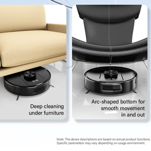 Aspiradora Robótica Inteligente V2L-SJ con Autovaciado, Personalizable OEM ODM, con Navegación LDS, Filtro HEPA, para Hoteles y Hogares - Product Image 3