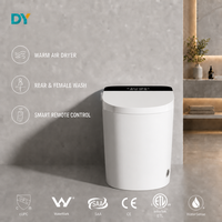 DaYan Toilette intelligente avec bidet en céramique, norme AU EU, buse de séchage à air chaud, auto-nettoyante, désodorisante, siège chauffant, vente en gros