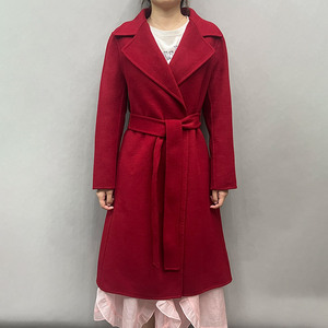 Elegante <span class=keywords><strong>Trench</strong></span> invernale in lana Double Face <span class=keywords><strong>moda</strong></span> <span class=keywords><strong>donna</strong></span> cappotto lungo in lana Cashmere - Product Image 4