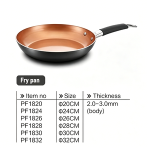 OEM/ODM - Juego de Ollas y Sartenes de Cocina de Inducción de Lujo y Alta Calidad, de Aleación de Aluminio Engrosada, Antiadherentes, Tipo <span class=keywords><strong>Tefal</strong></span> - Product Image 2