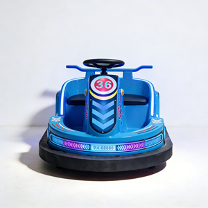 รถบั๊มพ์คาร์รุ่น Kart Drift King โครงสร้างไฟเบอร์กลาส พร้อมเอฟเฟกต์ฟองสบู่ ไฟสีสันสดใส ควบคุมได้ไว ตอบสนองรวดเร็ว - Product Image 1