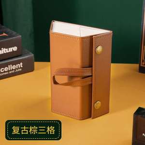 Чехол-органайзер для очков из искусственной кожи - Product Image 5