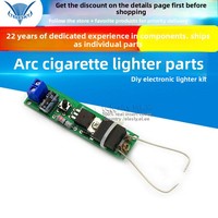 Kit DIY Allumeur Plasma à Arc, Module d'Allumage Haute Tension, Composants d'Allumeur Électronique Sans Flamme, Allumeur de Cigarette Électronique