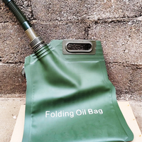 Sac de transport de carburant en TPU étanche de 30 L, équipement flexible de stockage de produits chimiques pour longs trajets, large gamme de liquides