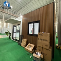 RELYANCE Cottage 3D Wave Room Divide Installation Rapide Expédition Portable Maison Jardin 40ft Luxe Écoles 20ft40ft