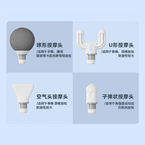 Minhuang Fascia Gun Muscle Massager 15kg Force 6 Speed Levels 6mm Amplitude Neck Massage For Men Women - Product Image 2