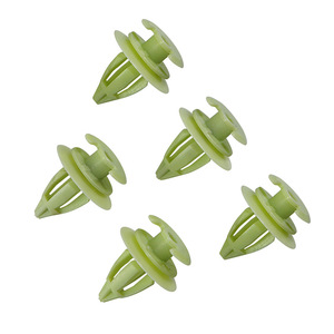 Bmw Plastic <b>Clip</b> D58 Green For <b>E</b> Series Car Interior Fastener 21.5mm Length - Product Image 3