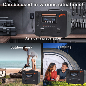 Máy phát điện năng lượng mặt trời di động 1000W giá rẻ, trạm điện 110V 220V, pin Lithium, hệ thống chiếu sáng năng lượng mặt trời di động - Product Image 5