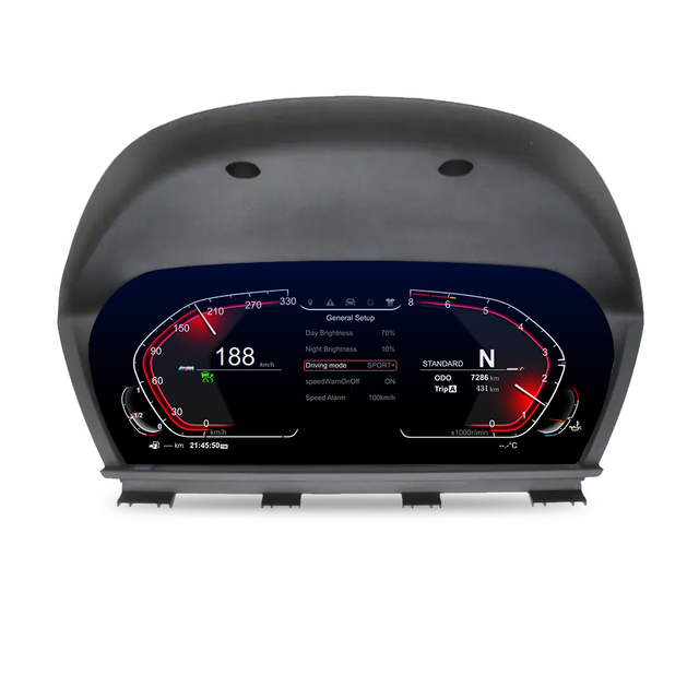 10" LCD Speedometer Meter Screen Digital Dashboard Cluster Automotive Instrument Cluster for BMW X1 X2 F39 F48 F49 LINUX