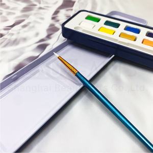 Juego de pintura profesional para pastel de acuarela, 12 colores, caja de hierro, pinturas de acuarela - Product Image 4