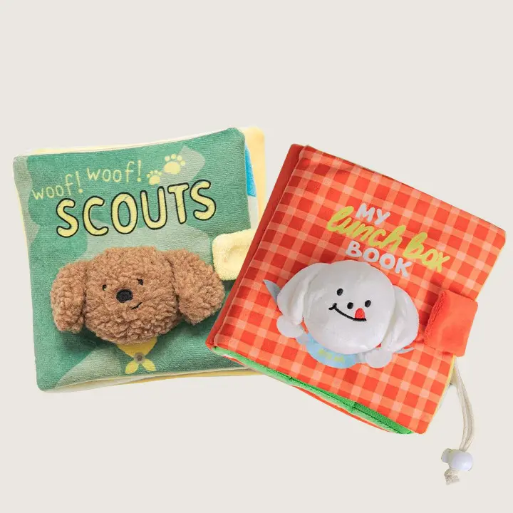 Interactive Eating Cute Reading Toy Dog Tibetan Food Birthday Book Schnauzer Maltese Yorkshire Pet Sniffing Sound Toy