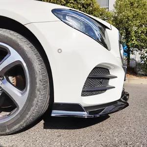 Lèvre de pare-chocs avant StarNav pour Mercedes Benz Classe E W213 2016-2020 E200 E260 E300, diffuseur inférieur, kit carrosserie, tuning, protection, spoiler - Product Image 4
