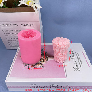 Đầu Riser 3D Rose Shapecandle Silicone Khuôn Mẫu Để Làm Nến Hương Liệu Nến Handmade Sáp Xà Phòng Trang Trí Nội Thất Thủ Công - Product Image 6