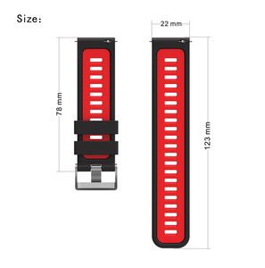 <span class=keywords><strong>Correa</strong></span> de Reloj Deportiva de Silicona de 20 mm y 22 mm para <span class=keywords><strong>HUAWEI</strong></span> <span class=keywords><strong>Watch</strong></span> <span class=keywords><strong>GT3</strong></span> Pro, Banda GT5 GT4, Accesorios de Silicona de Doble Tono - Product Image 3
