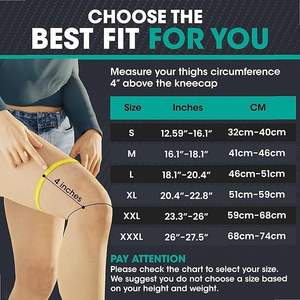 Sıkıştırma dizlik kadın erkek spor için diz desteği kolu koşu ACL menisküs gözyaşı artrit ağrı kesici - Product Image 5