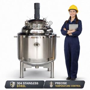 Pasteurisateur en acier inoxydable, Fermenteur à yaourt, Cuve de fermentation, Cuve de pasteurisation pour jus et lait avec agitateur - Product Image 1