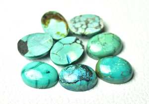 Cabujón de piedras preciosas turquesa tibetana Natural, venta al por mayor, fabricación de joyas de alta calidad, cabujón de piedras preciosas, turquesa tibetana múltiple a granel - Product Image 3