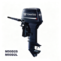 Moteur hors-bord Tohatsu M50D2 M40D2 50HP 40HP 2 temps multicylindre refroidi par eau pour bateau et navire