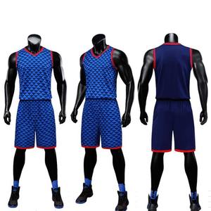 Set pakaian basket pria, kaus basket Eropa Amerika kualitas bagus, Set pakaian basket pria bersirkulasi - Product Image 2