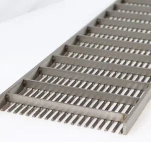 Tùy chỉnh Thép Grating lối đi nền tảng, cầu thang treads, mương thoát nước tấm bìa của nhà sản xuất