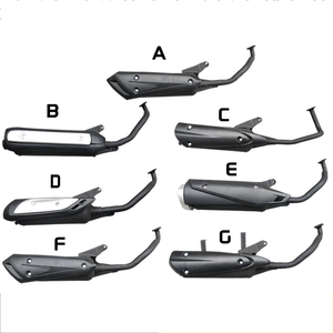 Tubo di Scarico GY6 <span class=keywords><strong>125</strong></span> <span class=keywords><strong>SYM</strong></span> 150, Silenziatore e Marmitta per Pedalò - Product Image 2