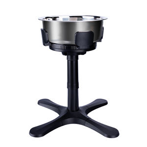 Comedero Elevado para Perros y Gatos de Plástico Resistente y Acero Inoxidable con 3 Alturas Ajustables y Diseño Antideslizante - Product Image 1