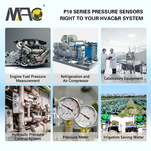 HVAC Refrigeration Automotive <strong>Output</strong> 0-10v 0-5V <strong>4-20mA</strong> 0.5~4.5 V Ratiometric Pressure Transducer - Product Image 6