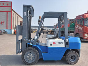 高価値日本製エンジン搭載 1トン 2トン 2.5トン ディーゼルフォークリフト 揚程3m-7m 格安ミニフォークリフト - Product Image 1