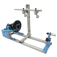 ACRROS 2026 Nouvelle combinaison de positionneurs de table rotative horizontale 30 kg en acier inoxydable pour tuyaux et brides, certifiés MIG CE