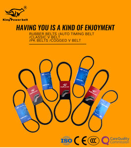 <span class=keywords><strong>Courroie</strong></span> <span class=keywords><strong>trapézoïdale</strong></span> <span class=keywords><strong>à</strong></span> <span class=keywords><strong>nervures</strong></span> en caoutchouc étroit pour compresseur d'air, haute efficacité de transmission, garantie 50 000 km, certifiée ISO9001, 1 an - Product Image 5