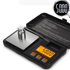Precisa bilancia digitale in acciaio inossidabile per monete d'oro gioiello tascabile strumento di misurazione del peso 0.01g precisione alimentato a batteria Max 500g - Product Image 5