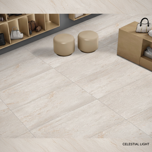 Azulejos de porcelana tallados sin fin elegantes | 600x1200 Suelo de pared de gran formato Superficie brillante Colección Premium Export - Product Image 1