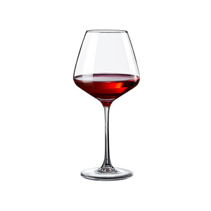 Copa de Vino Transparente, de Lujo, Estilo Nórdico/Burgundy Dordo/Minimalista, Diseño de Tallo Largo y Delgado, Soplada a Mano, Apta para Lavavajillas - Product Image 2