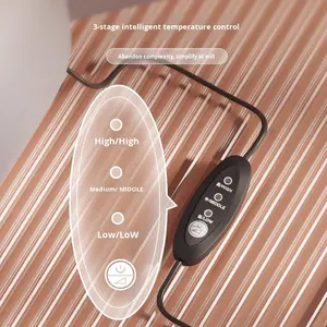 Cama <span class=keywords><strong>Extra</strong></span> Grande para Perros y Gatos, Cálida para Invierno, con Temperatura Constante, Impermeable, con Calefacción, Desmontable y Lavable - Product Image 3