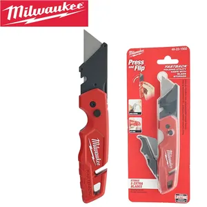 <span class=keywords><strong>Couteau</strong></span> utilitaire pliant Milwaukee FASTBACK avec rangement de lames et fonction de dénudage de fils - Product Image 1