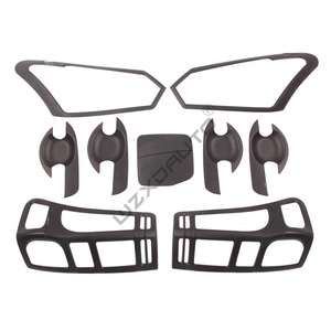 Kit de Accesorios para Auto WZXD en Negro Mate, Juego Completo de Cubiertas Decorativas para Dmax 2016 2017 - Product Image 1