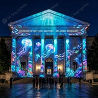 Proyección de Mapeo de Lugares Emblemáticos en Exteriores con Experiencia Visual Holográfica 3D Interactiva