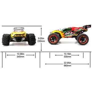 SJY-8065 1/8 Camioneta Truggy sin Escobillas, Electrónica, 4WD, 2.4G, Autos RC, Radiocontrol, Todoterreno, 4x4, para Niños - Product Image 4