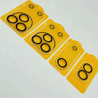 Lot de 3 films protecteurs d'objectif pour iPhone 17, 16, 13, 12 Pro Max – Verre trempé 9H pour écran et objectif de téléphone – Emballage individuel
