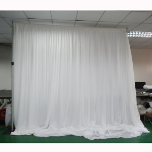 Telescopic aluminum backdrop stand pipe and drape for events wedding decoration - Product Image 6