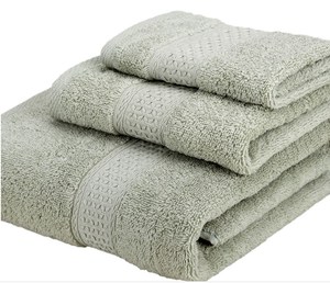 Hot Bán Sang Trọng Bông Tắm Thiết Lập Khăn Dệt Với Kháng Khuẩn Tính Năng Siêu Thấm Cho Phòng Tắm - Product Image 5