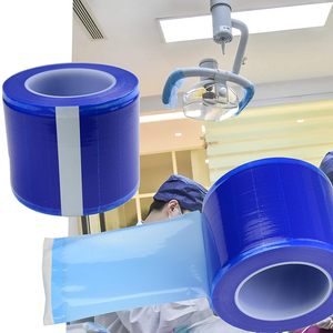 Rouleau de film barrière dentaire jetable Youcare, perforé, adhésif, pour chirurgie buccale, blanchiment des dents, protection, plastique PE de qualité médicale - Product Image 6