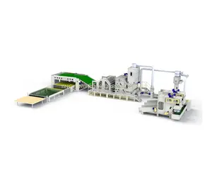 YINGYANG nonwoven pet flber comforter production machinery line for resin bonding wadding non woven production line