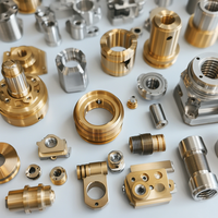 Services d'usinage CNC 5 axes de haute précision pour pièces métalliques en acier inoxydable, aluminium, laiton - Tournage et fraisage sur mesure