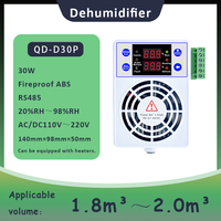 Déshumidificateur d'air intelligent compact 30W, dernière génération, best-seller, échantillons disponibles, réduction automatique de l'humidité pour armoire électrique