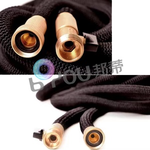 Expandable 10 Pattern <b>Spray</b> Nozzle Lightweight Retractable Latex with 3/4 Solid Brass Connectors - Product Image 4